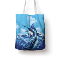 Hawaii Blue Marlin Fishing Tote Bag