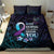 Polynesia Suicide Prevention Awareness Bedding Set Keep Going The World Needs You