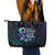 Polynesia Suicide Prevention Awareness Leather Tote Bag Keep Going The World Needs You