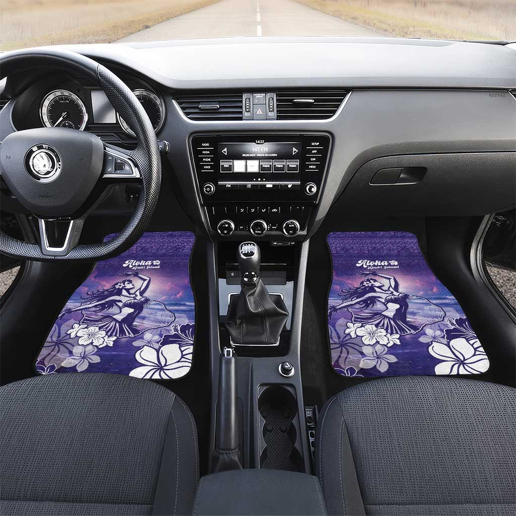 Aloha Hawaii Kauai Island Car Mats Hula Till You Drop