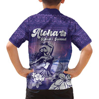 Aloha Hawaii Kauai Island Family Matching Tank Maxi Dress and Hawaiian Shirt Hula Till You Drop