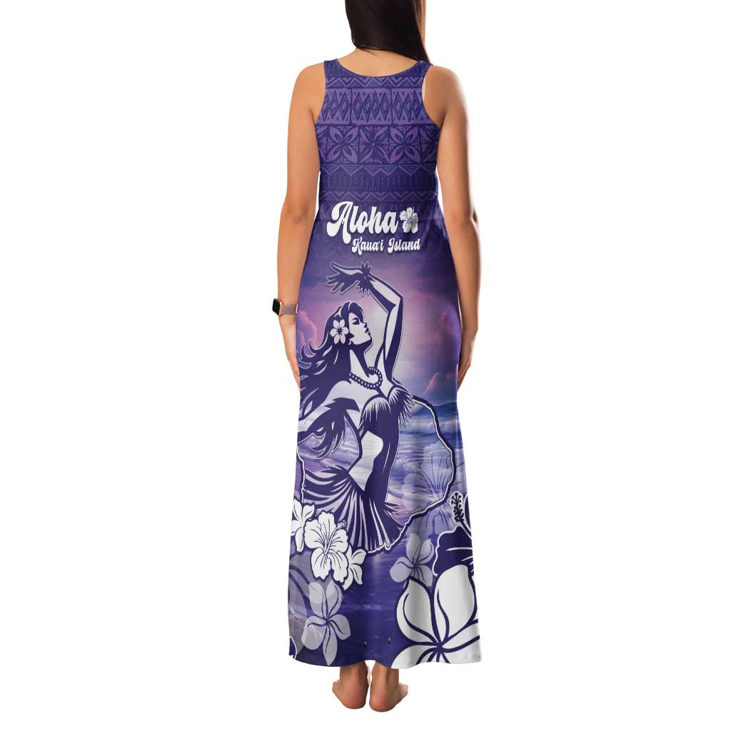 Aloha Hawaii Kauai Island Family Matching Tank Maxi Dress and Hawaiian Shirt Hula Till You Drop