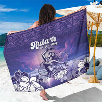 Aloha Hawaii Kauai Island Sarong Hula Till You Drop