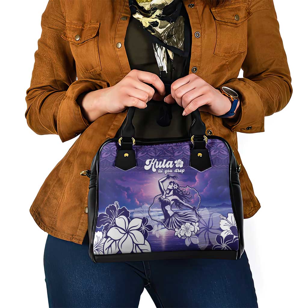 Aloha Hawaii Kauai Island Shoulder Handbag Hula Till You Drop