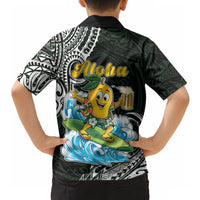 Aloha Hawaii Mango Surfing Hawaiian Shirt Polynesian Style