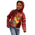 Personalized Tonga Kid Hoodie Coat Of Arms Tongatapu With Ngatu Pattern LT05 - Polynesian Pride