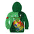 Personalized Tonga Kid Hoodie Coat Of Arms Haapai With Ngatu Pattern LT05 - Polynesian Pride