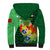 Personalized Tonga Sherpa Hoodie Coat Of Arms Haapai With Ngatu Pattern LT05 - Polynesian Pride