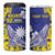 Personalised Nauru 92nd Anniversary Of Angam 4 in 1 Can Cooler Tumbler Polynesian Whale Pattern