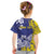 Personalised Nauru 92nd Anniversary Of Angam Kid T Shirt Polynesian Whale Pattern