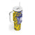 Personalised Nauru 92nd Anniversary Of Angam Tumbler With Handle Polynesian Whale Pattern