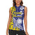 Personalised Nauru 92nd Anniversary Of Angam Women Sleeveless Polo Shirt Polynesian Whale Pattern