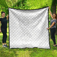 American Samoa White Sunday Quilt Polynesian Pattern With Tropical Flowers