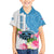 Personalized Fiji Day Family Matching Puletasi Dress and Hawaiian Shirt Tanoa Hibiscus Fijian Tapa Masi Pattern LT05 Son's Shirt White - Polynesian Pride