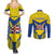 niue-constitution-day-couples-matching-summer-maxi-dress-and-long-sleeve-button-shirts-coat-of-arms-niuean-hiapo-pattern