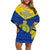 niue-constitution-day-family-matching-off-shoulder-short-dress-and-hawaiian-shirt-coat-of-arms-niuean-hiapo-pattern