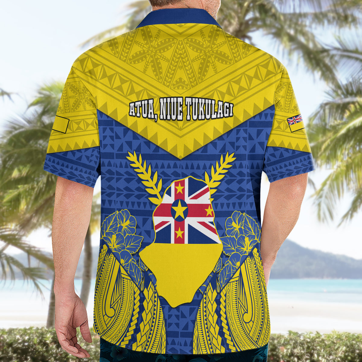 niue-constitution-day-hawaiian-shirt-coat-of-arms-niuean-hiapo-pattern