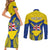 personalized-niue-constitution-day-couples-matching-short-sleeve-bodycon-dress-and-long-sleeve-button-shirts-coat-of-arms-niuean-hiapo-pattern