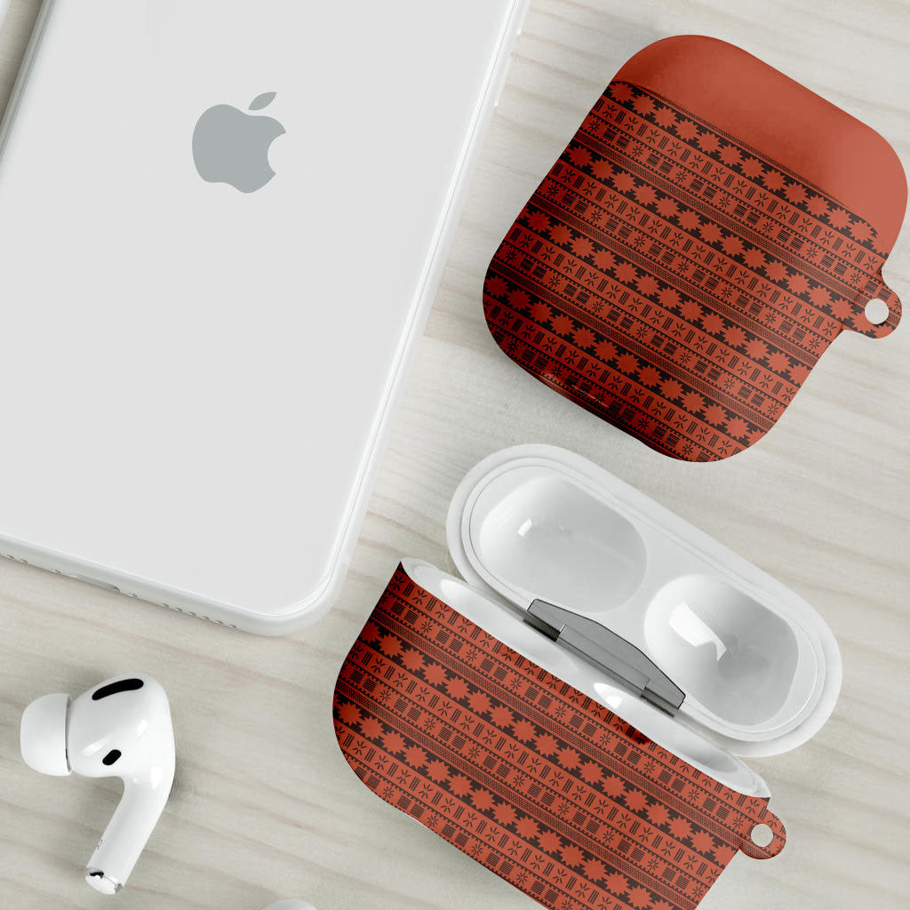 Polynesian Princess Inspired Tapa Pattern AirPods Case LT05 - Polynesian Pride
