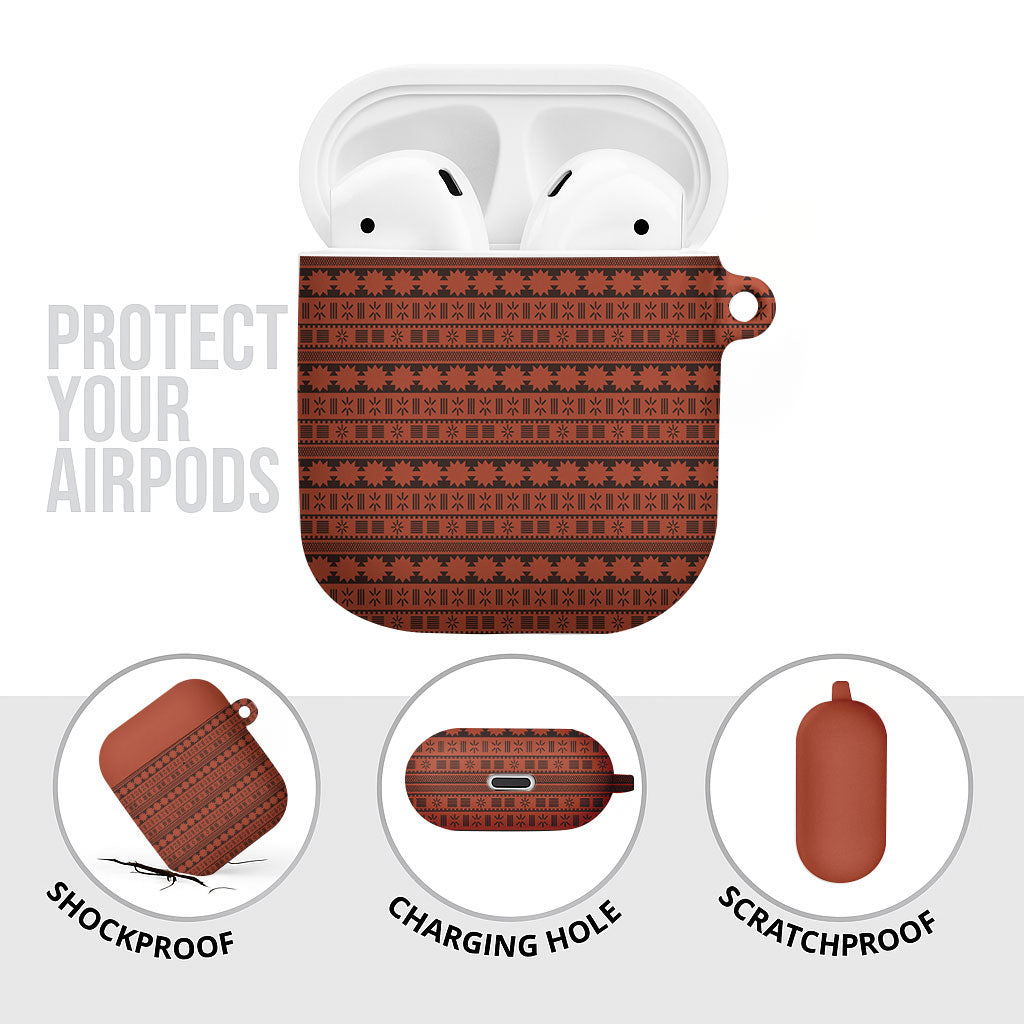 Polynesian Princess Inspired Tapa Pattern AirPods Case LT05 - Polynesian Pride