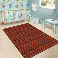 Polynesian Princess Inspired Tapa Pattern Area Rug LT05 - Polynesian Pride