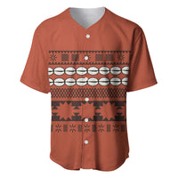 Polynesian Princess Inspired Tapa Pattern Baseball Jersey LT05 Red - Polynesian Pride