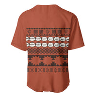Polynesian Princess Inspired Tapa Pattern Baseball Jersey LT05 - Polynesian Pride