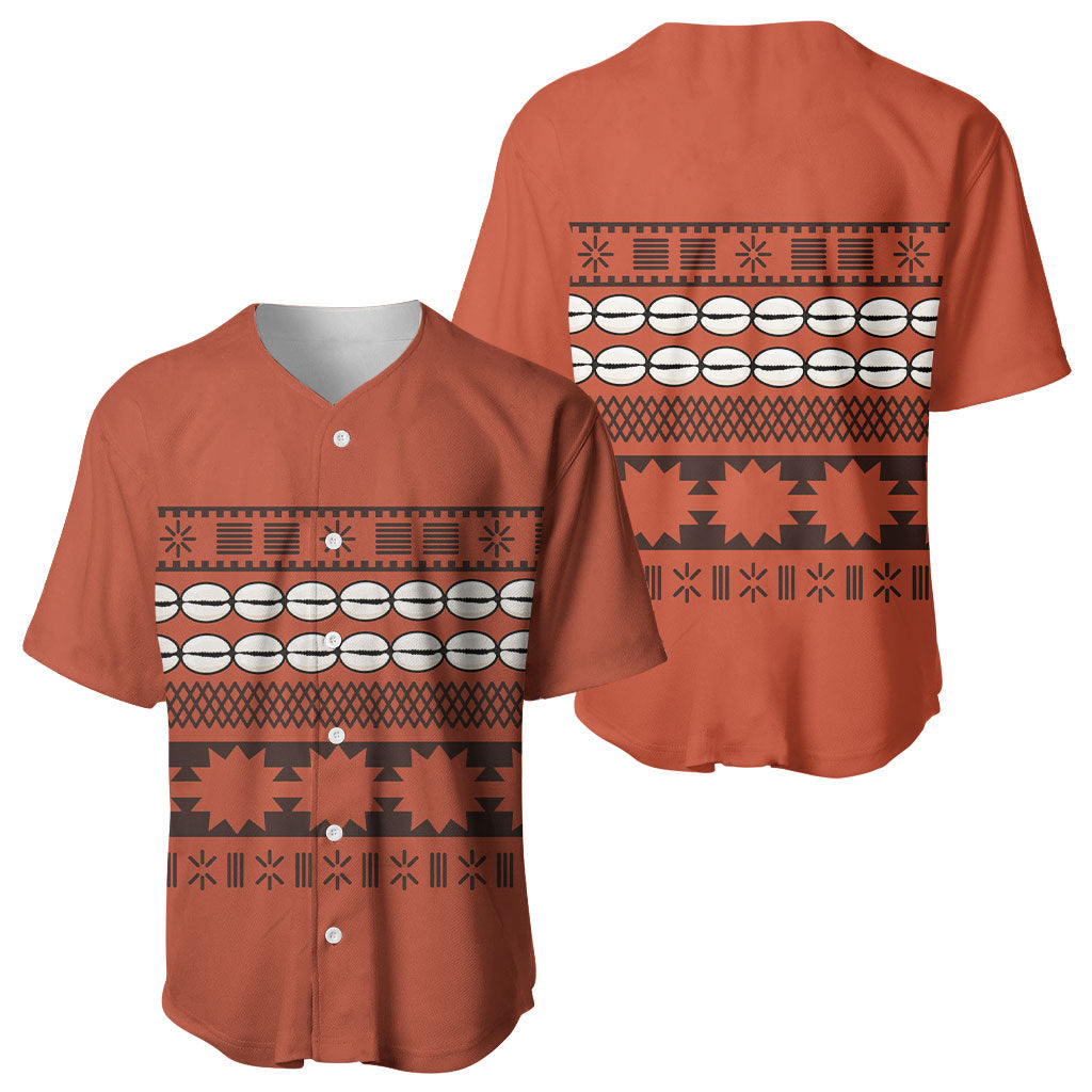 Polynesian Princess Inspired Tapa Pattern Baseball Jersey LT05 - Polynesian Pride