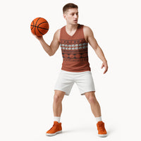 Polynesian Princess Inspired Tapa Pattern Basketball Jersey LT05 - Polynesian Pride