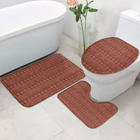 Polynesian Princess Inspired Tapa Pattern Bathroom Set LT05 - Polynesian Pride