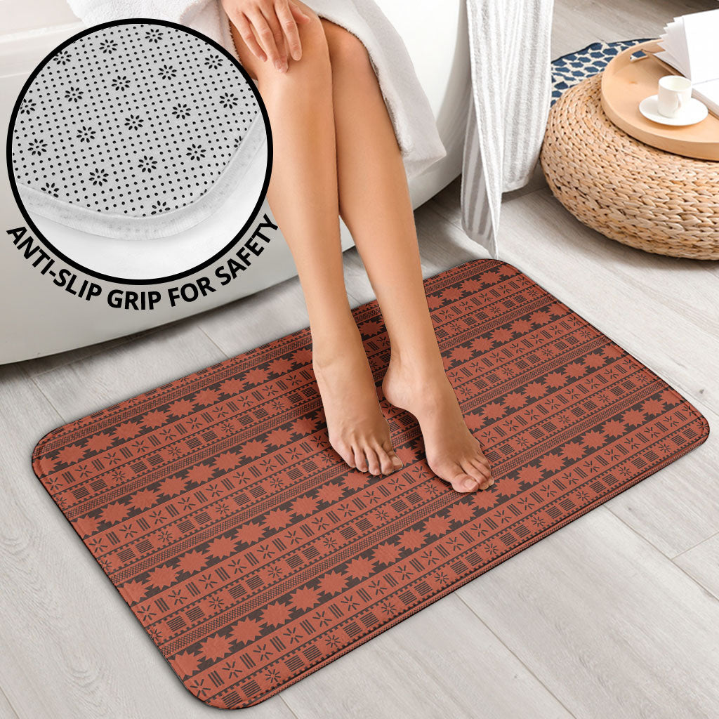 Polynesian Princess Inspired Tapa Pattern Bathroom Set LT05 - Polynesian Pride