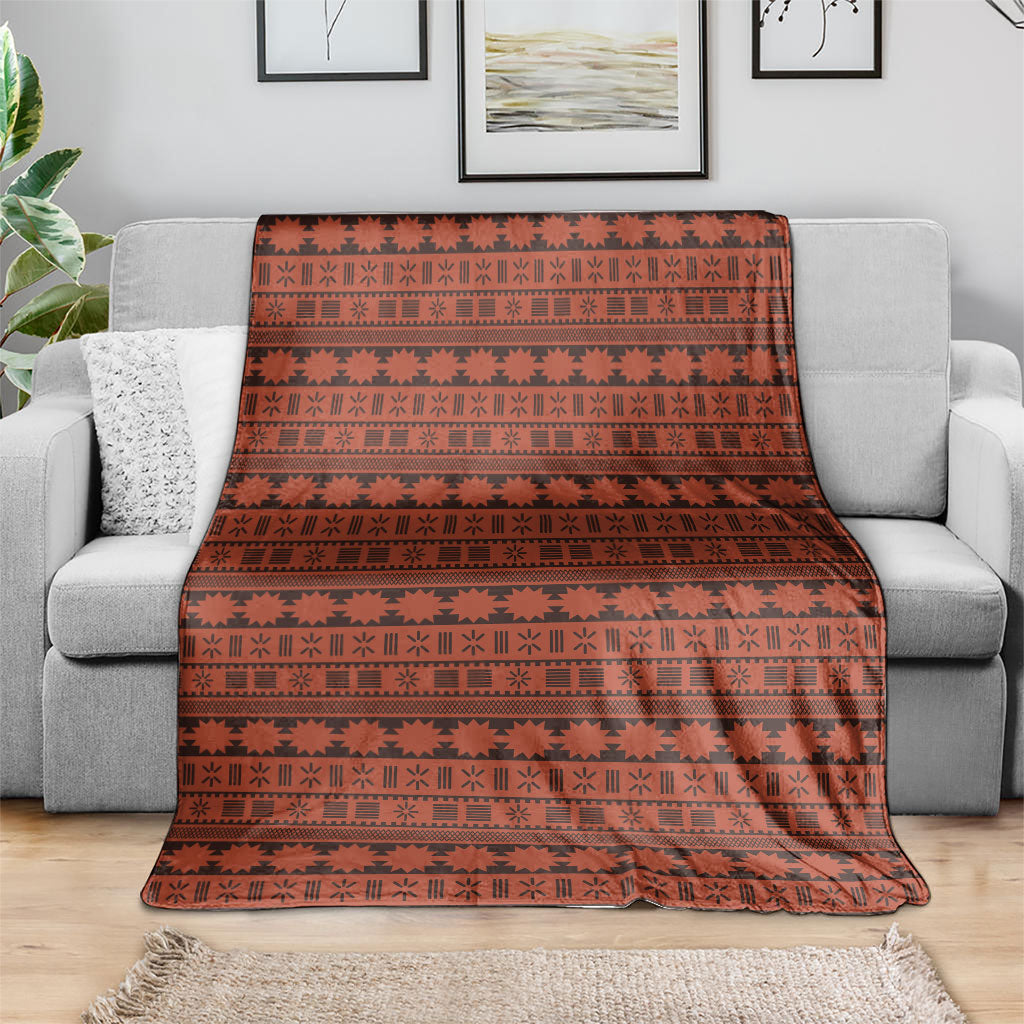 Polynesian Princess Inspired Tapa Pattern Blanket LT05 - Polynesian Pride