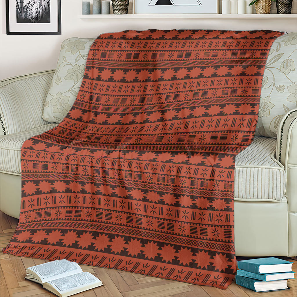 Polynesian Princess Inspired Tapa Pattern Blanket LT05 - Polynesian Pride