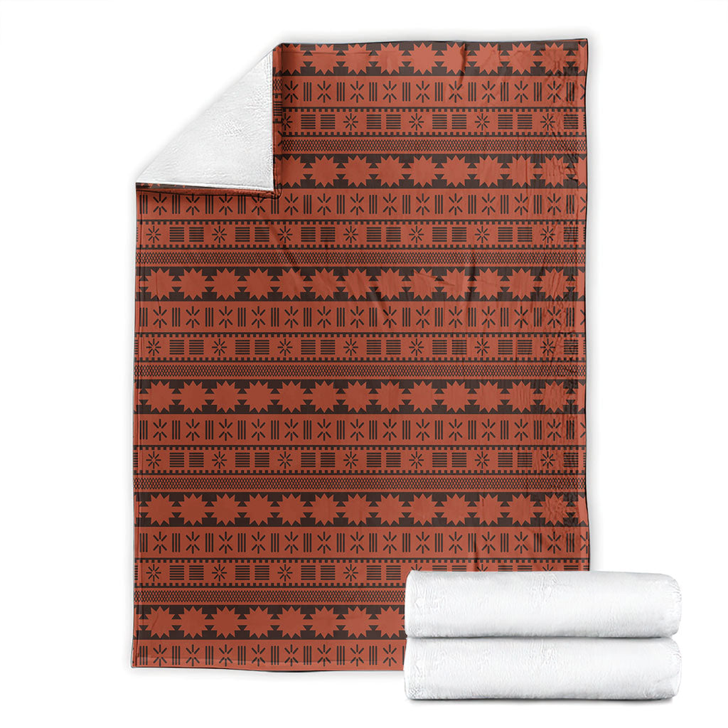 Polynesian Princess Inspired Tapa Pattern Blanket LT05 - Polynesian Pride