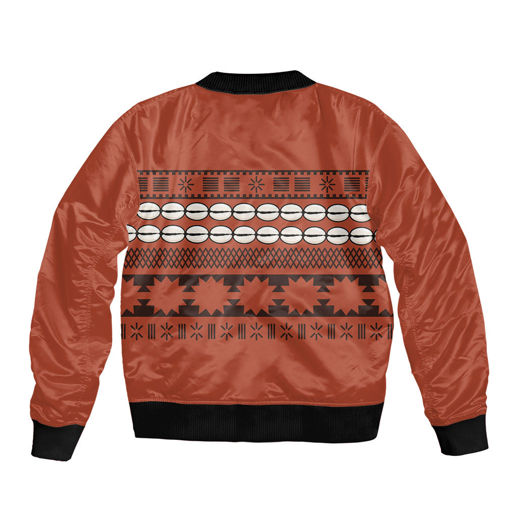 Polynesian Princess Inspired Tapa Pattern Bomber Jacket LT05 - Polynesian Pride