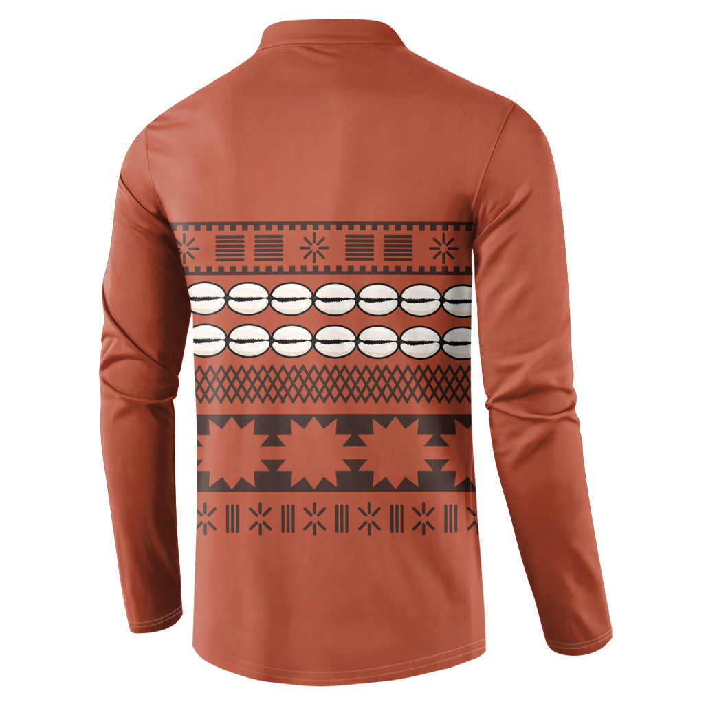 Polynesian Princess Inspired Tapa Pattern Button Sweatshirt LT05 - Polynesian Pride
