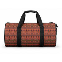 Polynesian Princess Inspired Tapa Pattern Duffle Bag