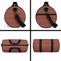 Polynesian Princess Inspired Tapa Pattern Duffle Bag