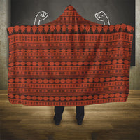 Polynesian Princess Inspired Tapa Pattern Hooded Blanket LT05 - Polynesian Pride