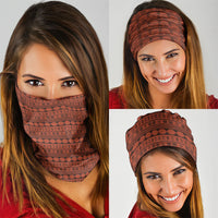 Polynesian Princess Inspired Tapa Pattern Neck Gaiter LT05 - Polynesian Pride