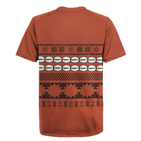 Polynesian Princess Inspired Tapa Pattern Rugby Jersey LT05 - Polynesian Pride