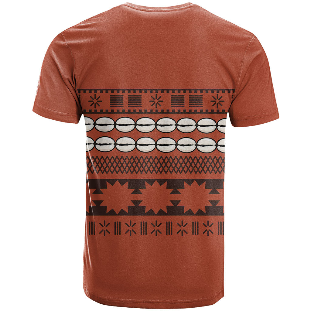 Polynesian Princess Inspired Tapa Pattern T Shirt