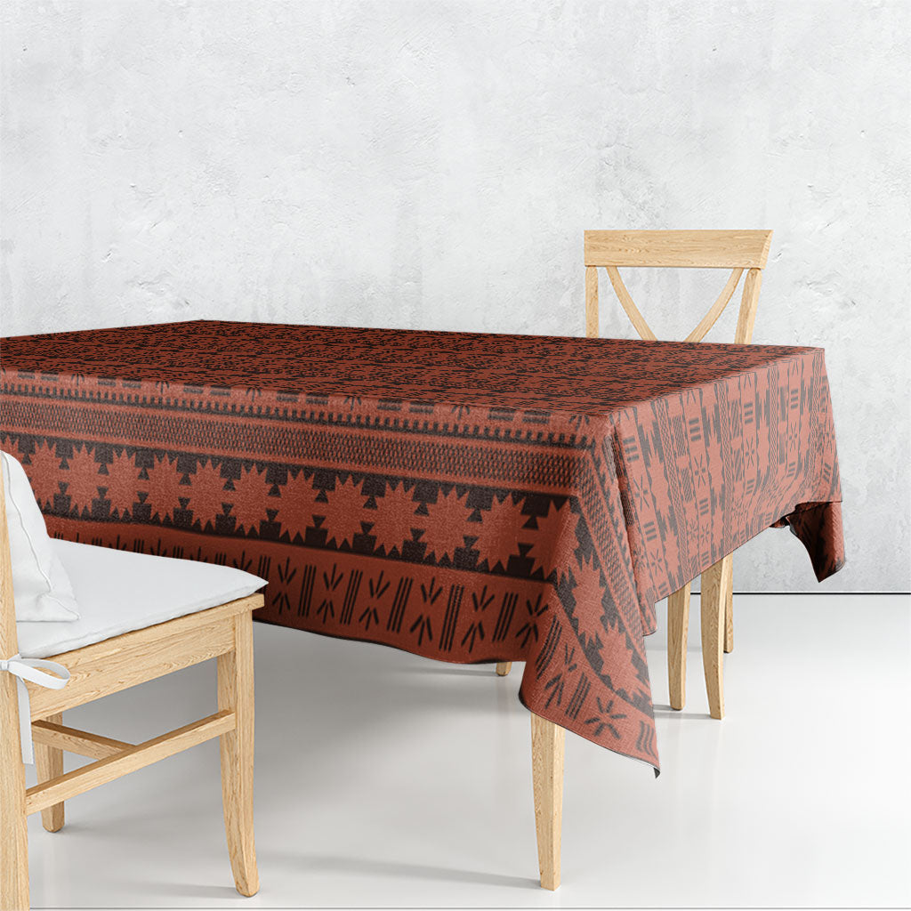 Polynesian Princess Inspired Tapa Pattern Tablecloth LT05 - Polynesian Pride
