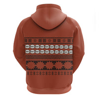 Polynesian Princess Inspired Tapa Pattern Zip Hoodie LT05 - Polynesian Pride