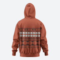 Polynesian Princess Inspired Tapa Pattern Zip Hoodie LT05 - Polynesian Pride