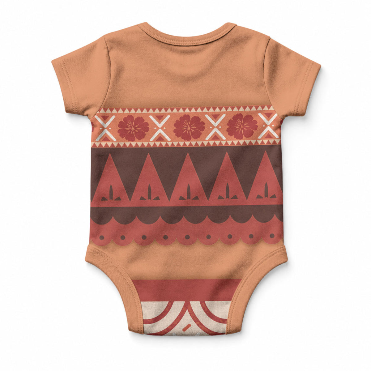 Polynesian Princess Inspired Cosplay Costume Baby Onesie