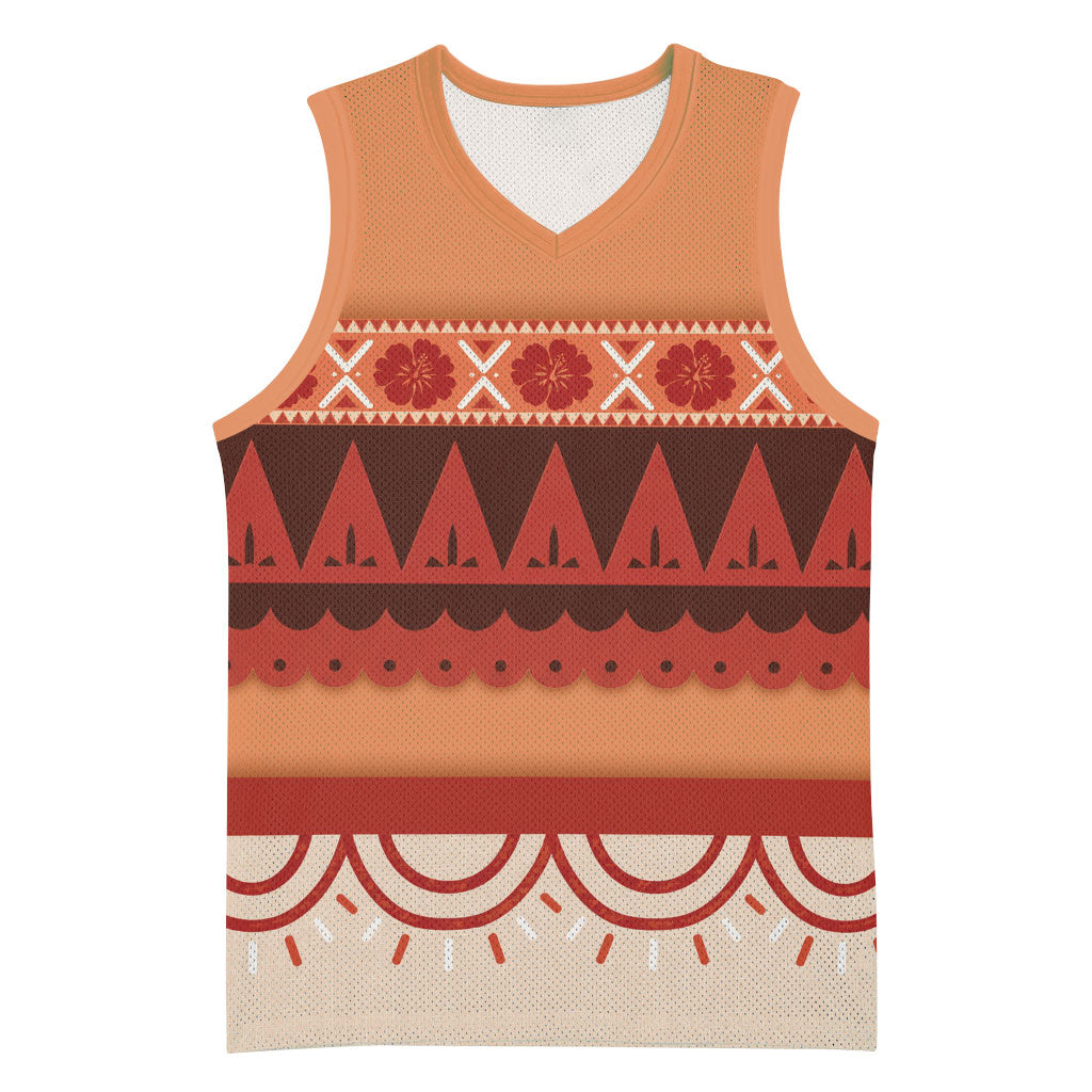 Polynesian Princess Inspired Cosplay Costume Basketball Jersey