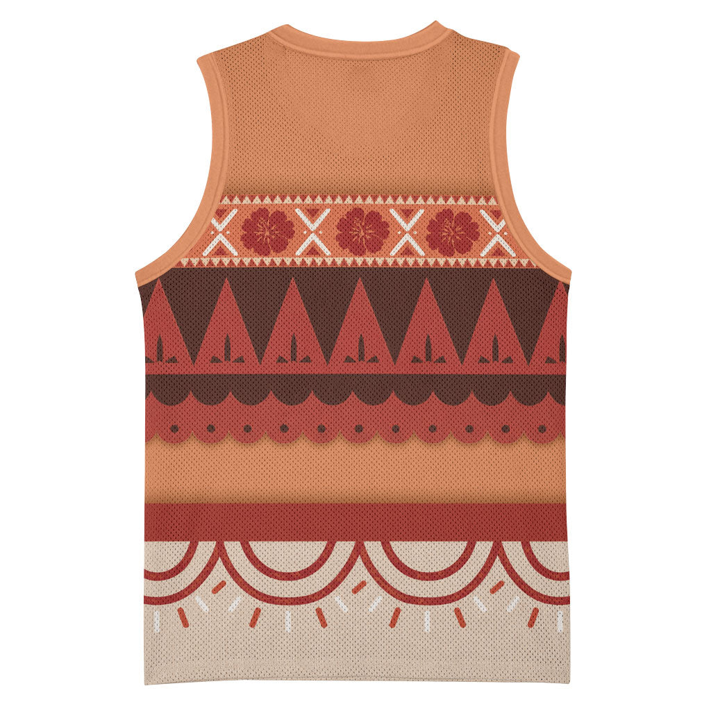 Polynesian Princess Inspired Cosplay Costume Basketball Jersey