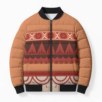 Polynesian Princess Inspired Cosplay Costume Bomber Puffer Jacket