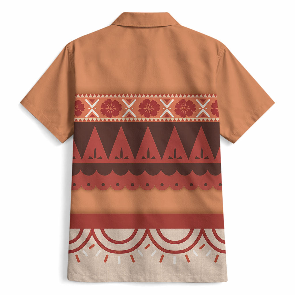 Polynesian Princess Inspired Cosplay Costume Hawaiian Shirt